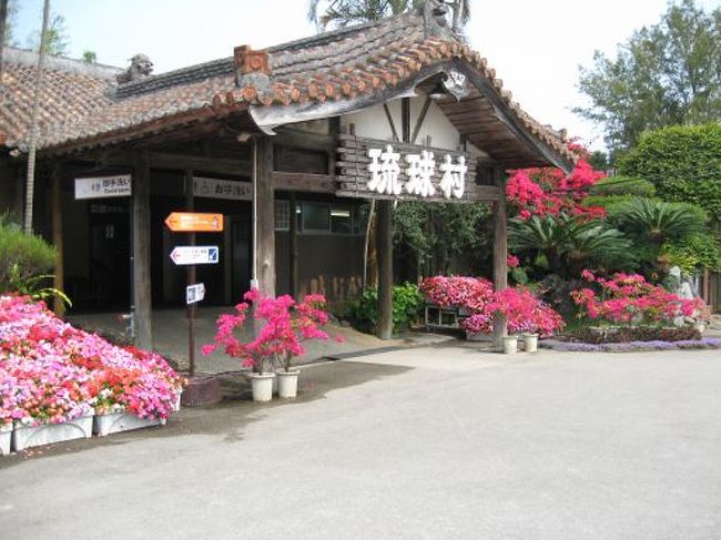 琉球村に行きました。<br />こんな観光地は昔はなかった。広くて琉球時代を髣髴させる観光地でした。