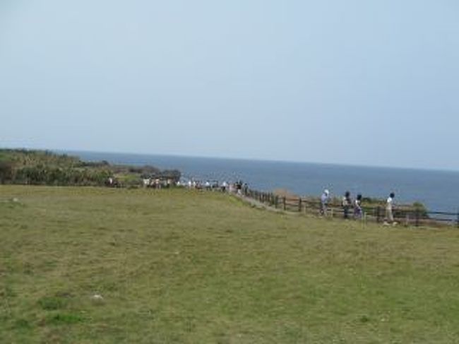 写真中央の向こうに岩があるだけで他には何も無いです。<br />駐車場はすべてレンタカーだけでした。<br />まあ地元の人は来ないでしょうね。