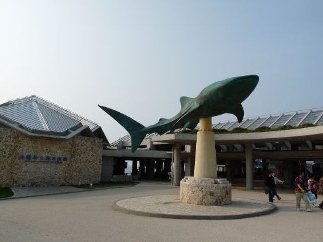 美ら海水族館に行きました。<br />ここも広いわ〜。すばらしい施設だと思いました。