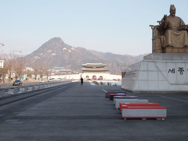 景福宮が見えてきました！<br />