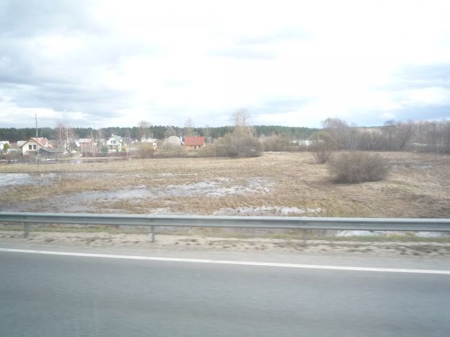 ラトビアの車窓から。