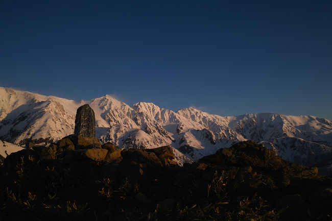 白馬三山がきれいです