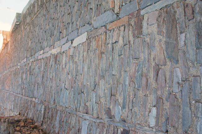 この道が足痛くなるんだよね…