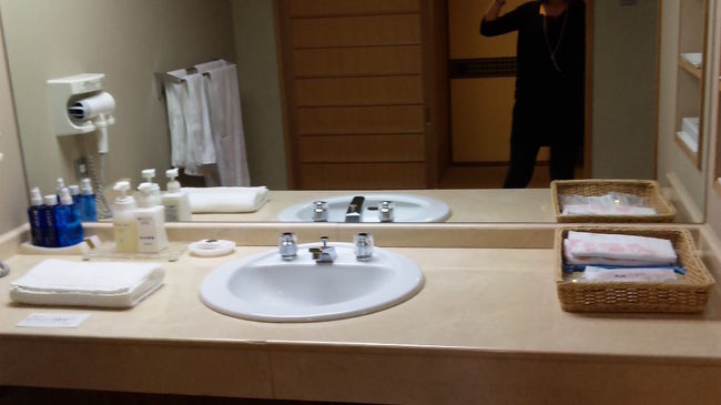 洗面台は１つ。