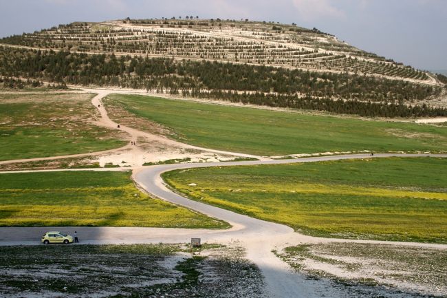 丘からこちらを眺めてみたい気もしますが、<br />そこまでの時間はありません。<br /><br />それに、今は逆光です。