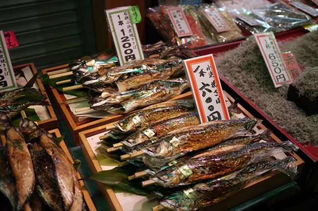 錦市場の朝市を散策②