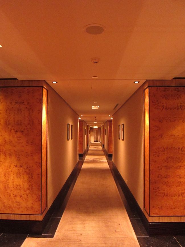 部屋への廊下。