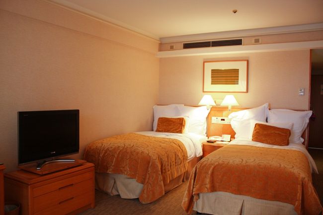 お部屋も広々、しかも高層階。