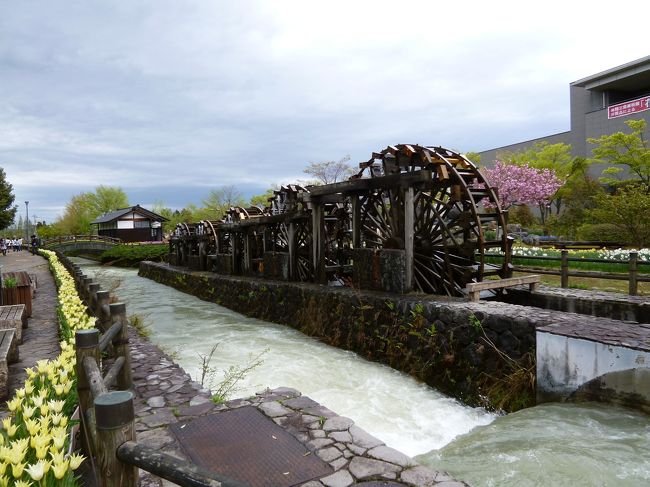 日本で唯一の五連水車