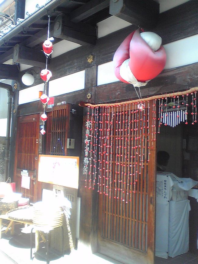 商店街を抜け、迷いながらならまちへ。<br /><br />街のいたる所にマップがありますが<br />方向感覚がわからなくなるくらい、ややこしかったです。<br /><br />地図を見るの、得意だったのになぁ…。<br /><br />ならまちには資料館をはじめ、<br />たくさんの軒先に厄除けの猿がつられていました。<br /><br />AKIちゃん曰く、飛騨高山の方でも<br />同じような物があるとのこと。<br /><br />”さるぼぼ”と言うそうです。<br /><br /><br /><br /><br />