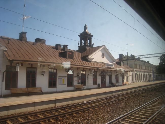 列車からの風景。
