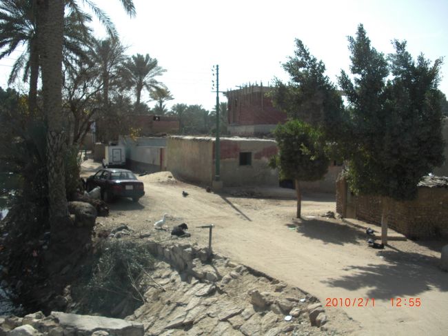 さて、ご飯を食べたら <br />バスで　ギザを出て、ダハシュールへ <br /><br />