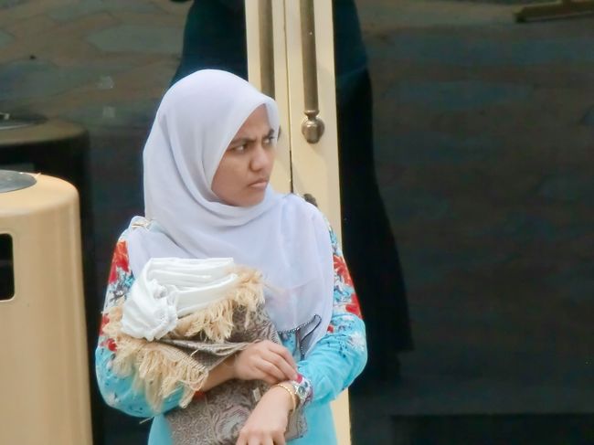 トドン（スカーフ）を被った女性を良く見かけます。