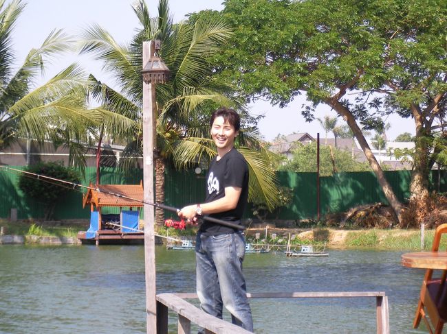 バイクを借りて、釣堀へGO！！！<br /><br />しかーーーーし、ボウズ。。。。。。。。。