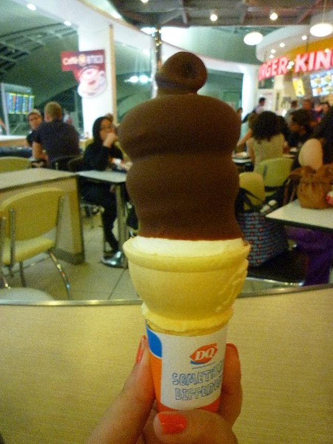 晩御飯食べてから6時間ぐらい経って、何か食べたい…という話になり、見つけたものがディリー・クィーン！！！！！<br /><br />本当、何で日本から撤退しちゃったんですかっっ！！！！！<br />今でも私はあなたの大ファンです（笑