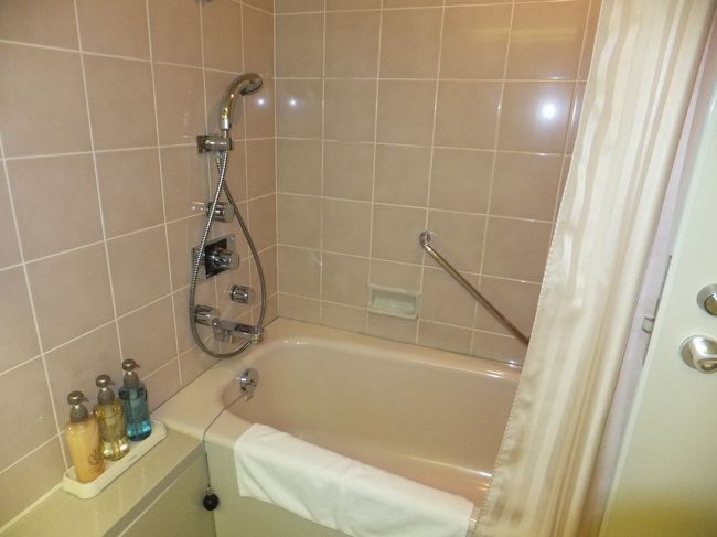 浴槽は比較的浅めで全身を伸ばして肩までゆっくり浸かることができました。