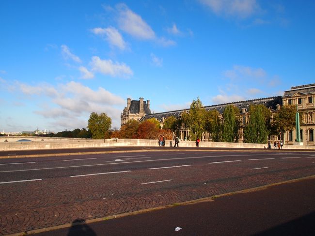 パリの秋は、東京よりは1カ月近く早く、地元（宮城）よりちょっと早いぐらい…かな？？