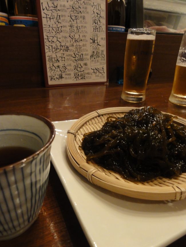 <br />　<br />　ざるもずく、うまーい。