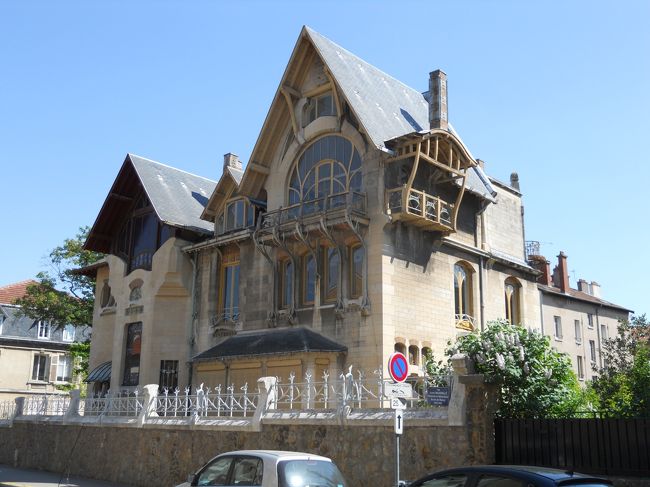 アールヌーボーのマジョレルの家です。