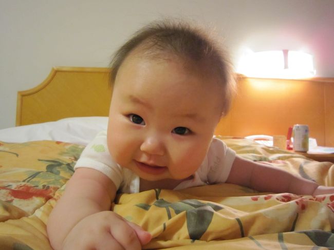 くータンうつ伏せが上手になったね！<br /><br />おやすみなさいzzz