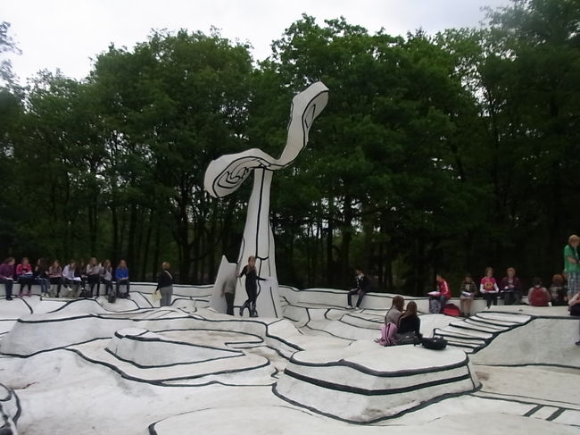 登れるオブジェ。