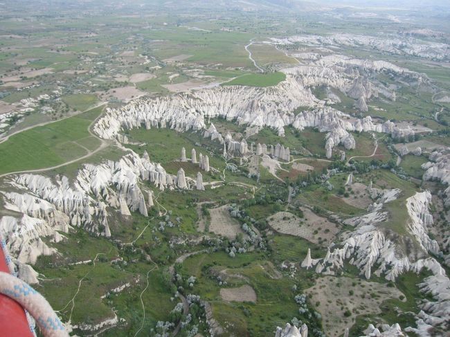 最高到達地点は６−７００ｍくらいの高度か。