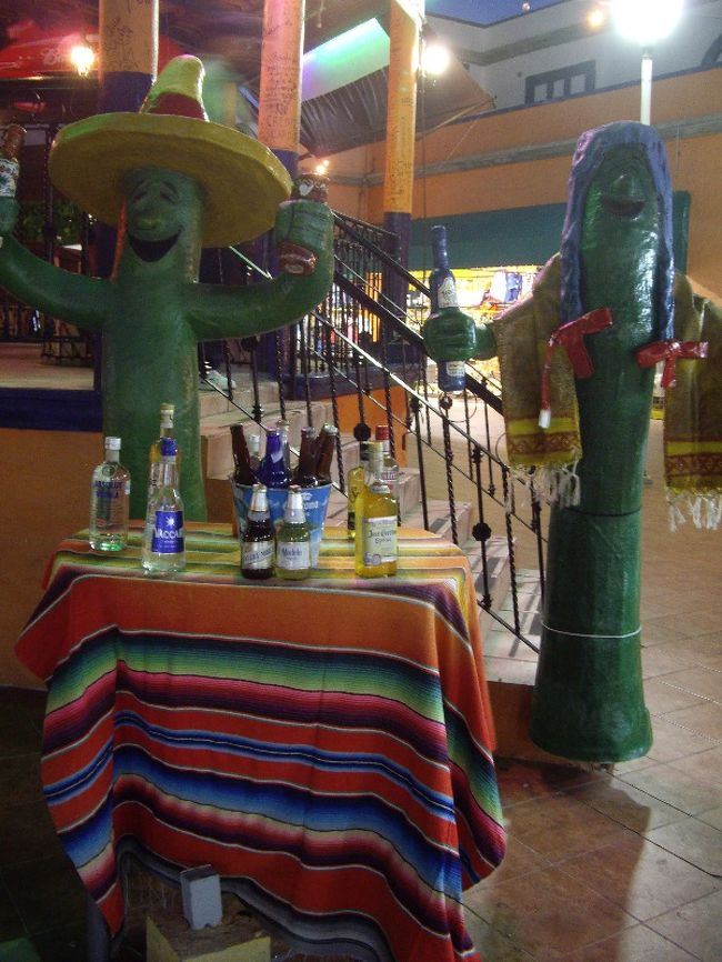 そして、遂にこのラストナイトも、一度ホテルに荷物置きに帰ったとたん<br />「ちょっとだけ」と夫は…朝まで起きませんでした。<br /><br />そんな中、お腹空かせながら悔しい夜を私はパッキングで明かし、<br />チェックアウトを済ませ、夫を起こしてカンクンを去りました。<br /><br />