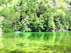 とても神秘的・・

わずかにさざ波がたっていますが、鏡池状態です。