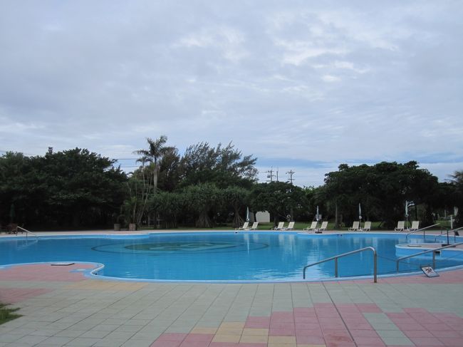 朝食後、ホテル内を散歩しました。