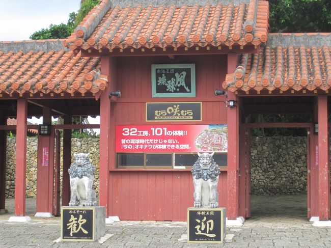 もう最終日です。<br />今まで行った事がなかった、むら咲むらへ朝9時に着きました。<br />（残波岬ホテルからすごく近いので）<br />ツアーに付いているクーポンがあるので無料です。<br />