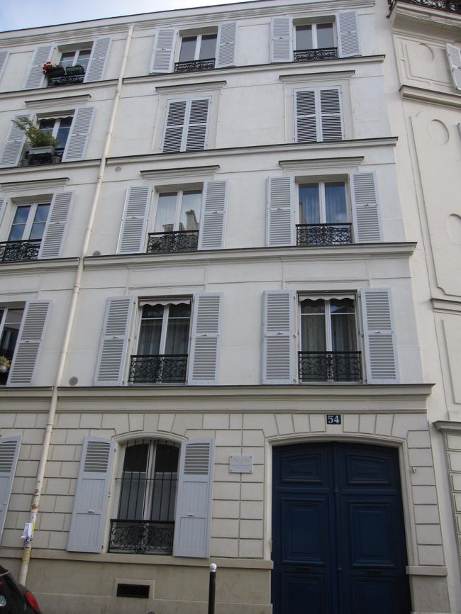 ゴッホと弟テオが住んでいた場所