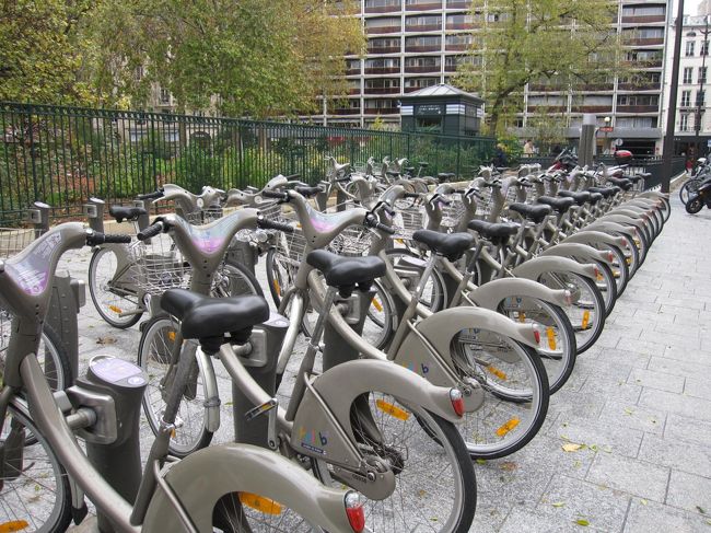 「Velib'」っていうコミュニティ・サイクル・システム　<br /><br />