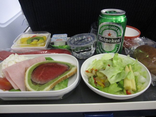 二度目のご飯　<br />今度はビールを飲んでしまう(^_^;)