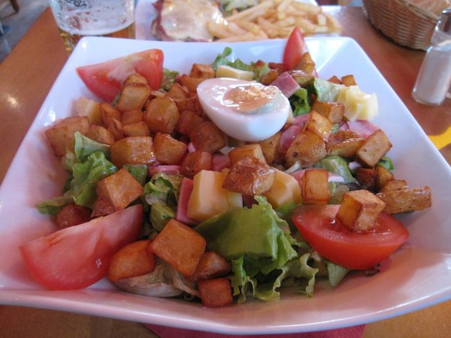 フィアンセ君の具だくさんサラダ　これが一番正解でした