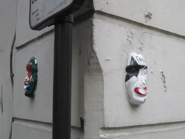 街角にもお洒落心があふれてます