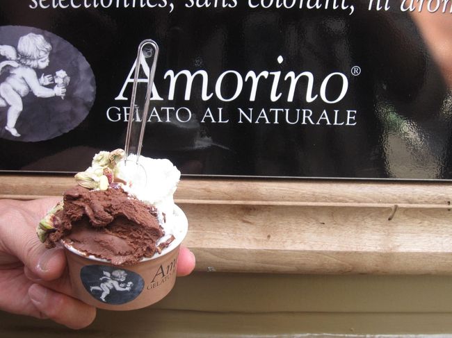 食後のデザート　Amorinoのイタリアン・ジェラート