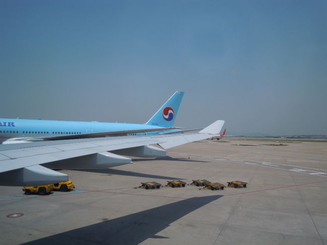 ★KE757　ソウル12:35発　名古屋14:20着予定★