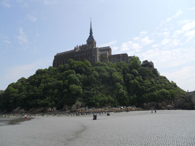 干潟からのモン・サン・ミッシェル