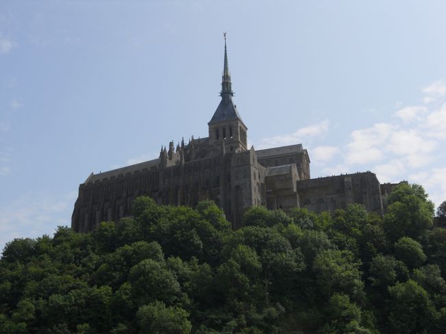 干潟からの修道院