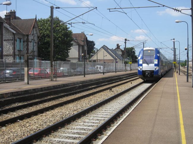 列車がやって来ました