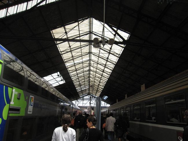 サンラザール駅に戻ってきました