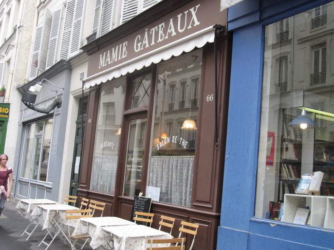 帰国まで時間があるのでシャルシエ・ミディ通りを散策<br /><br />サロン・ド・テ「Mamie Gateaux」