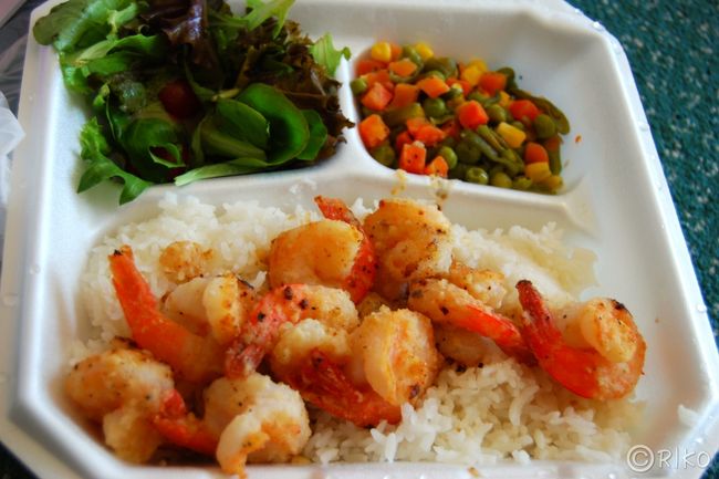 こちらがサムズ・キッチンのガーリック・シュリンプ。