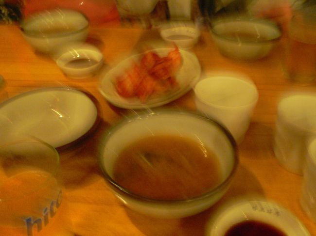 ぶれぶれだけどいろんなおかず。