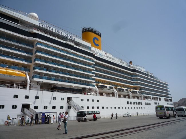 さて、ショッピングもすんだし、見たいものをないので我が家（船）に戻りました。<br />アブダビとはえらい違いで、今回はスムーズに戻れましたよ！！