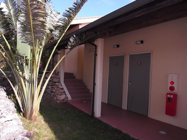 ダイバーのためにシングル用のお部屋がたくさん。