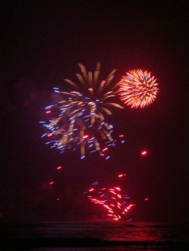 カウントダウン花火