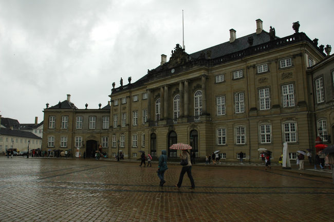 ここで雨がひどくなってきました<br />この日が一番の雨降りです