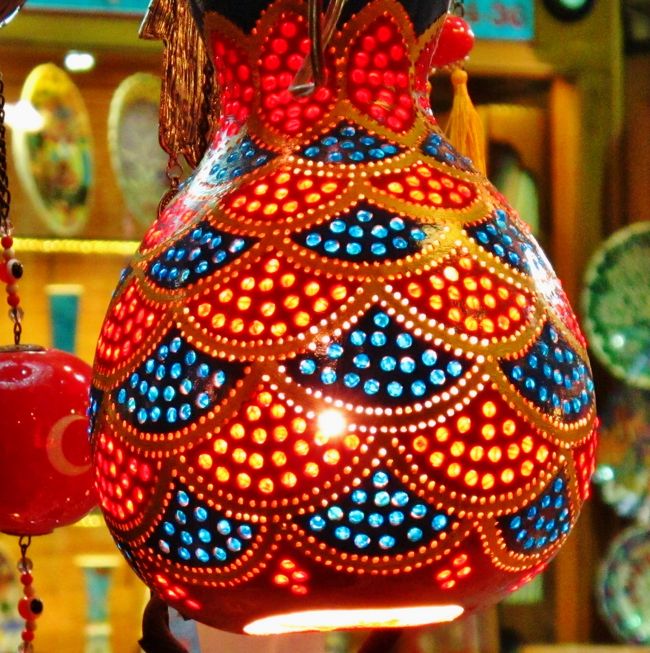 イスタンブール : トルコ トルコ71 イスタンブールo グランドバザール*交渉は日本語で