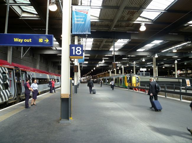 イギリス再訪１７　ロンドン・ユーストン駅